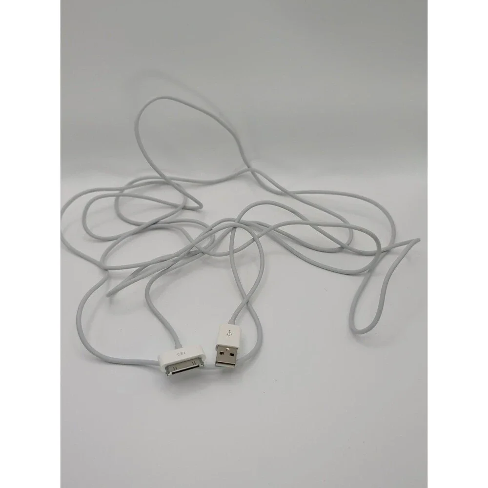 Original Apple 8 Ft USB Data Sync Cable  Charger  iPod iPad iPhone 1 2 3 4 Touch
